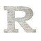 Rustic Farmhouse Large 16" White Decorative Monogram Wood Letter